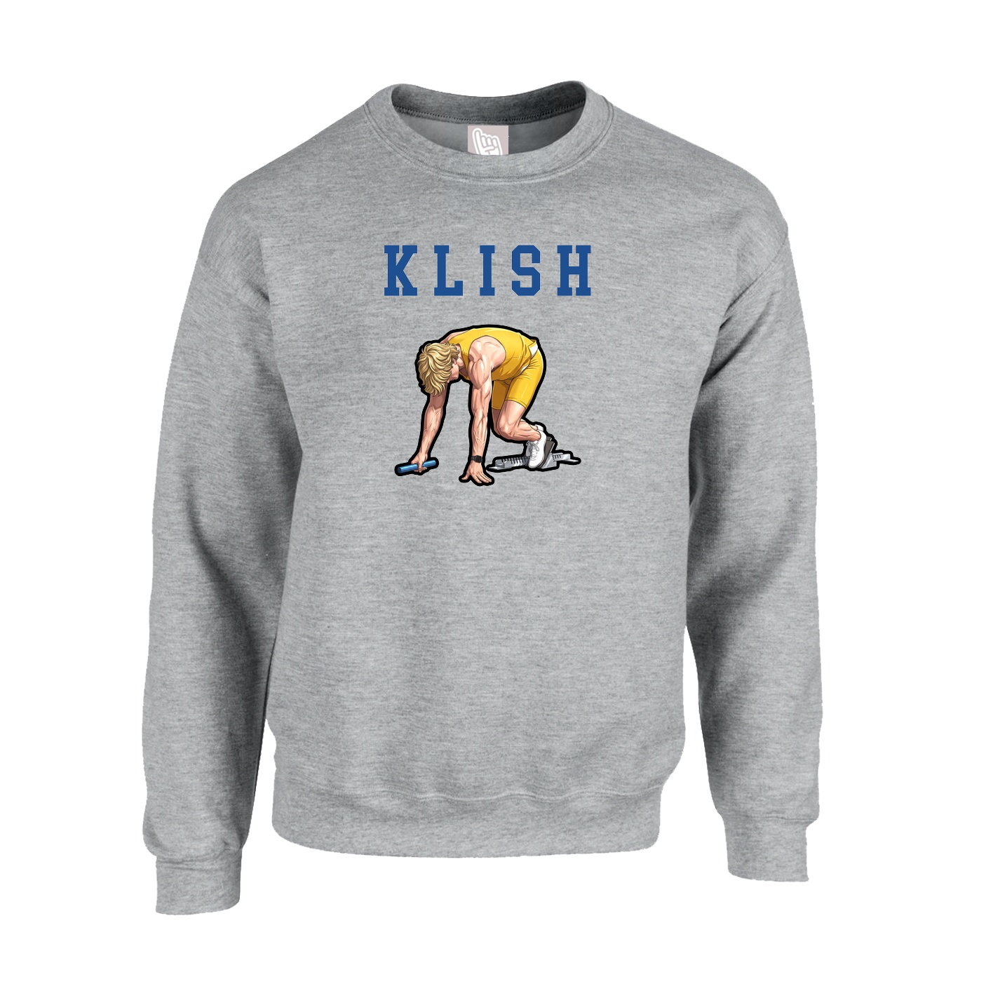Fleece Crew — Shirsey in Grey