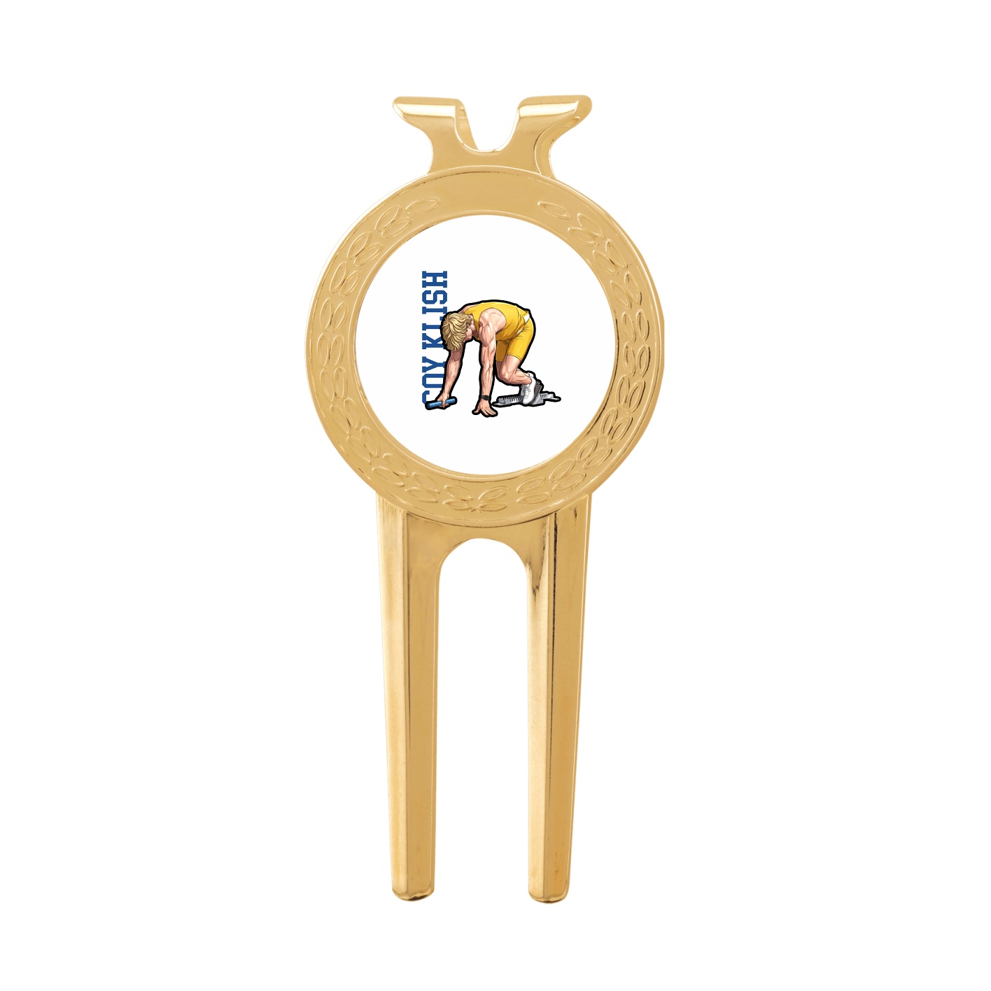 Divot Tool with Ball Marker — Name Vertical in Classic