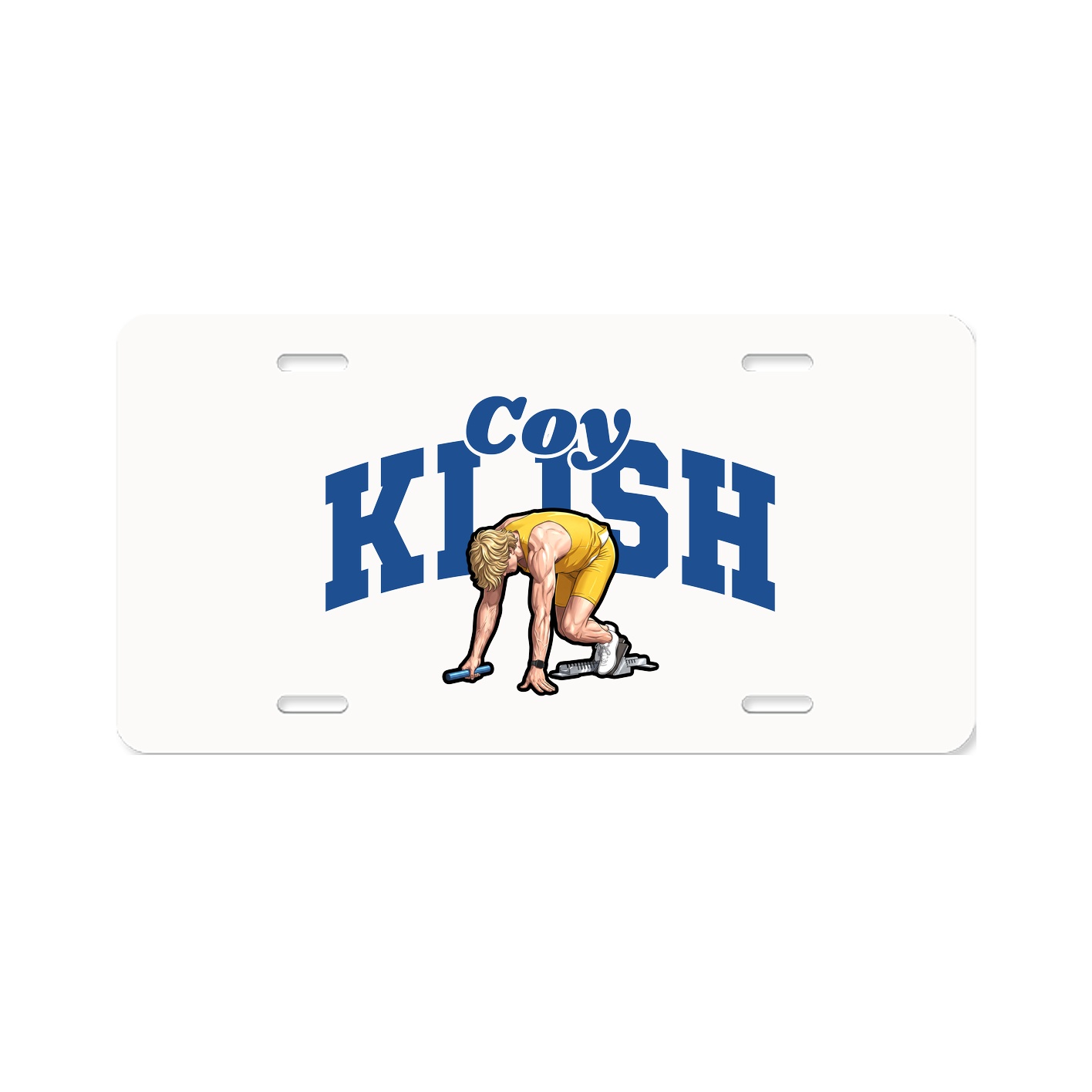 License Plate — Signature Arch in Classic