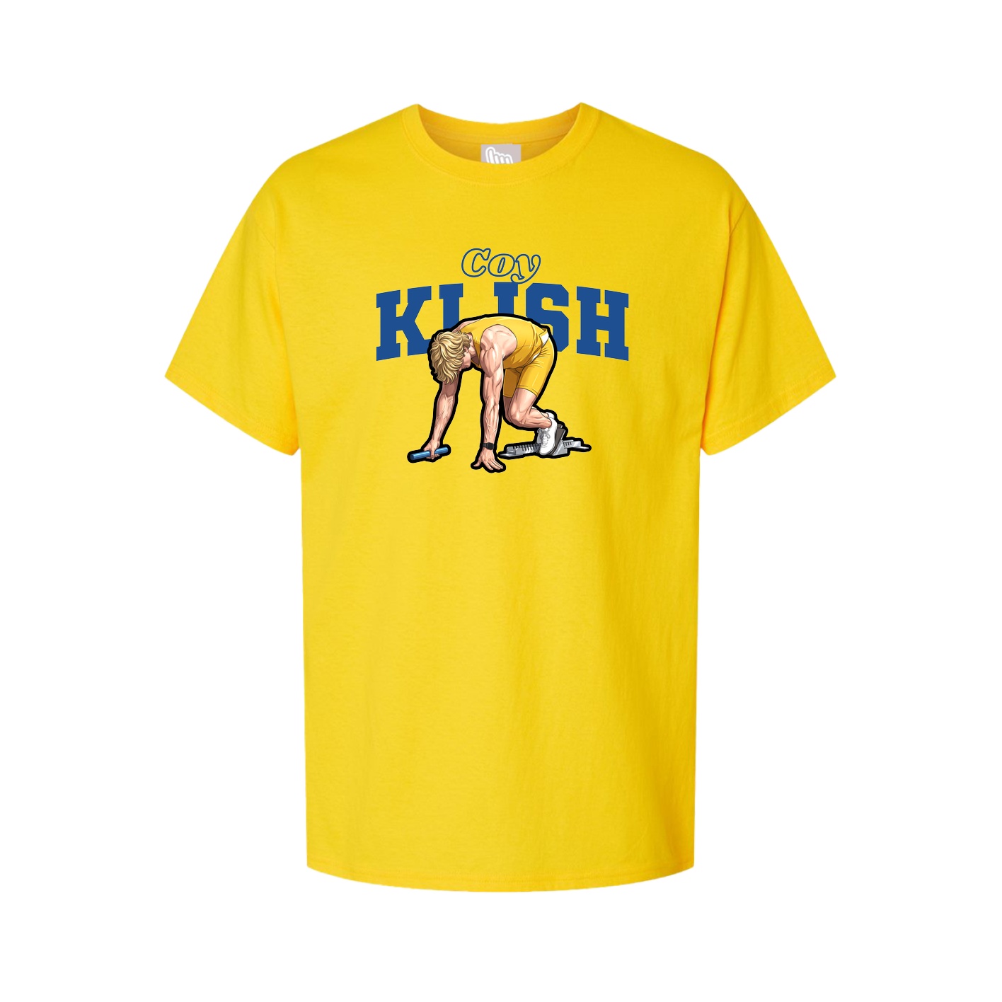 Tee — Name Arch in Gold