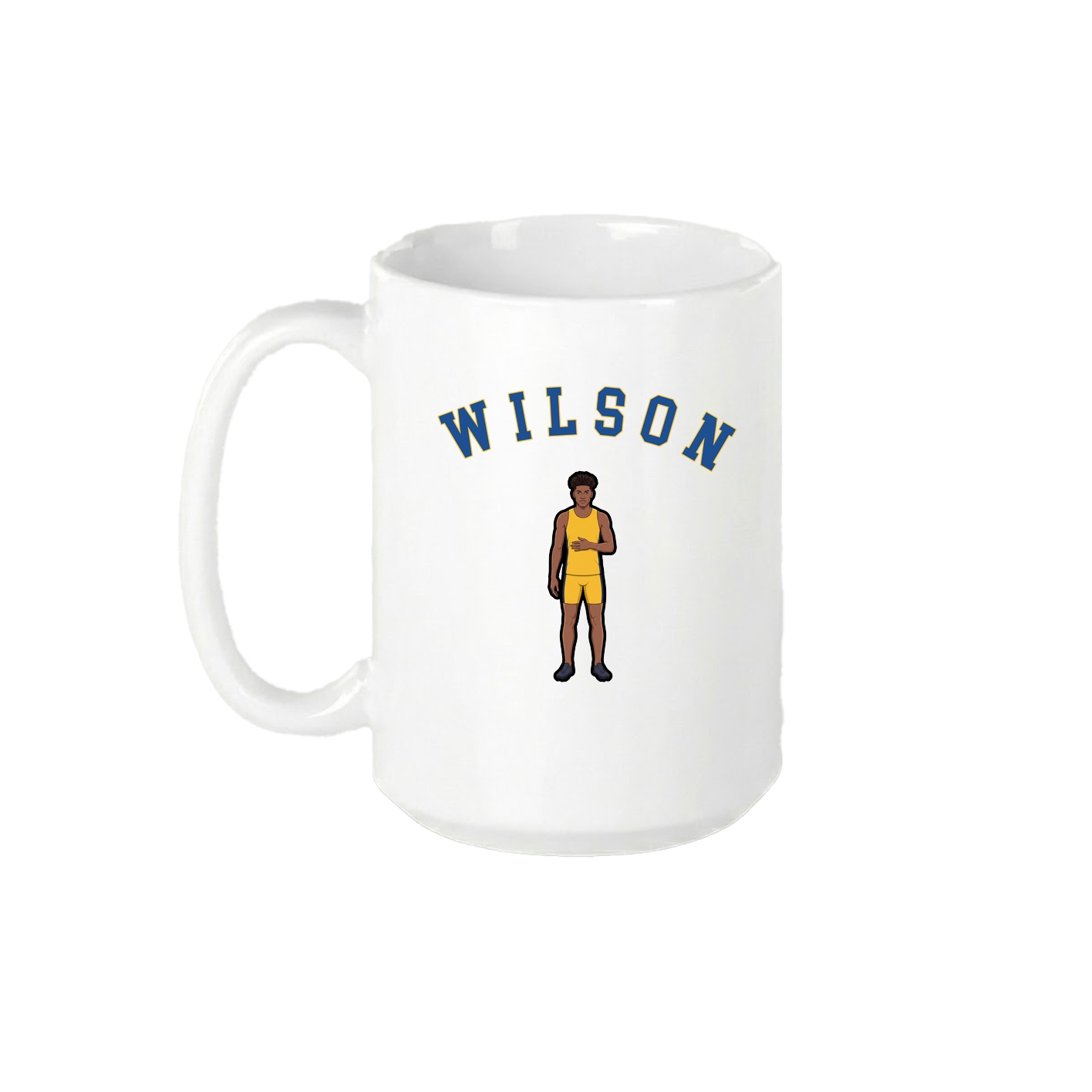15oz Coffee Mug — Shirsey Arch in White