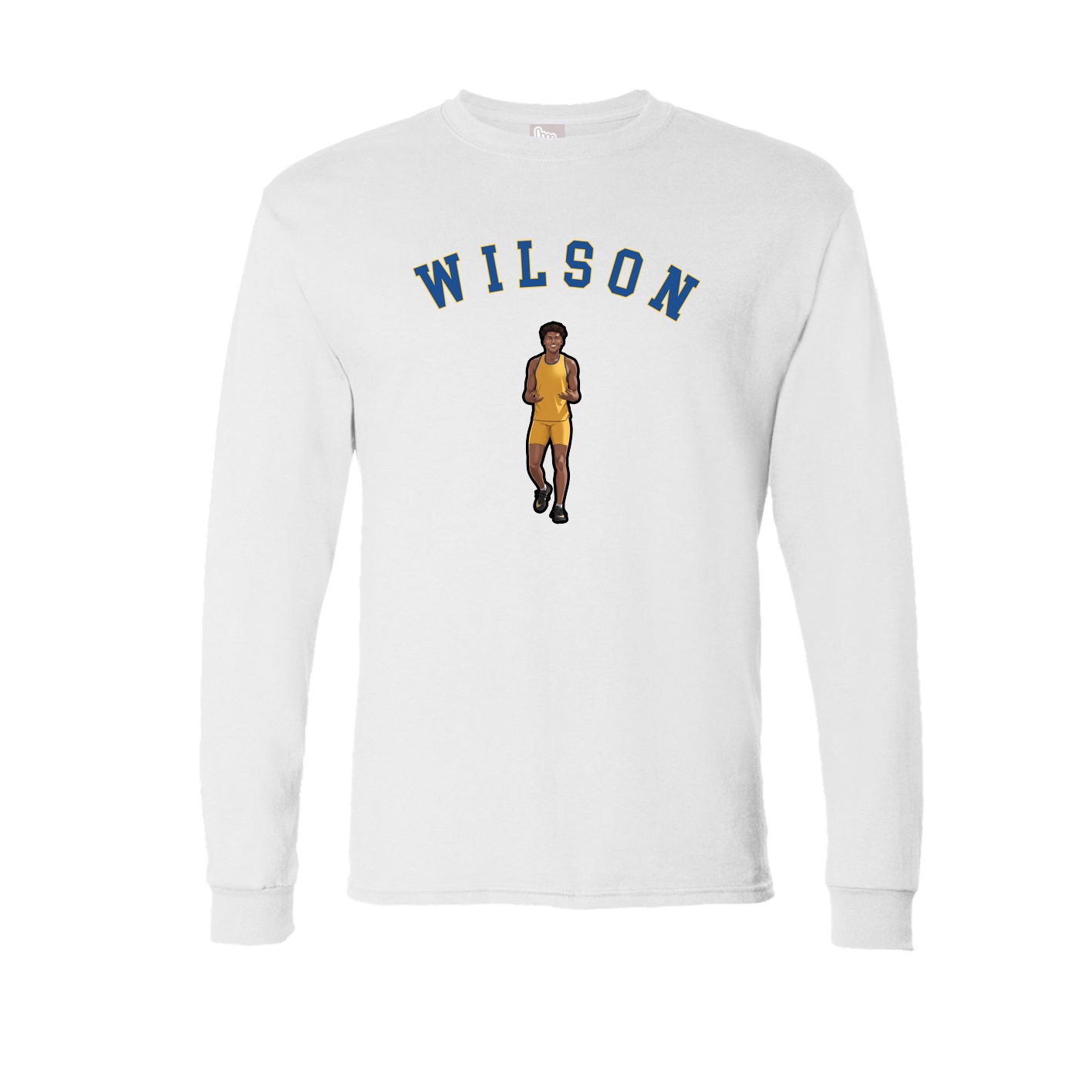 Long Sleeve Tee — Shirsey Arch in White