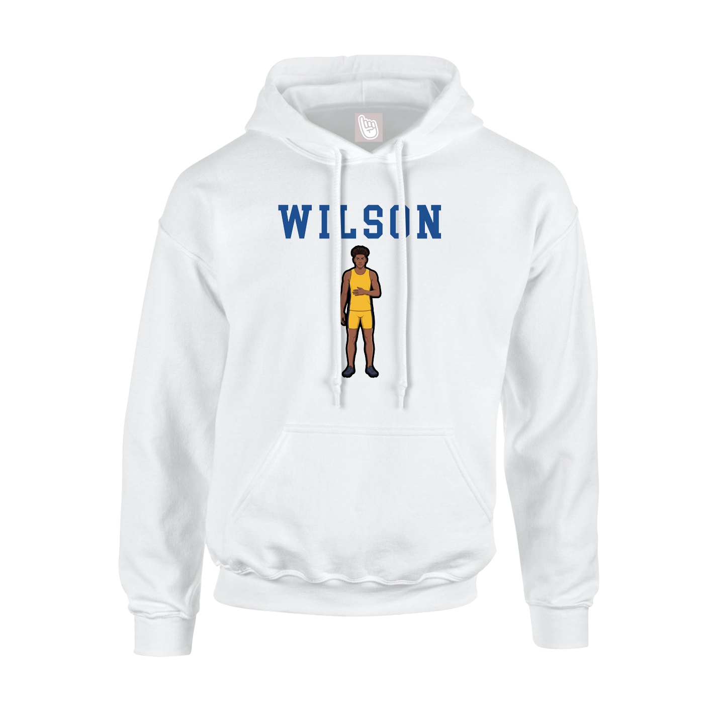 Hoodie — Shirsey in White
