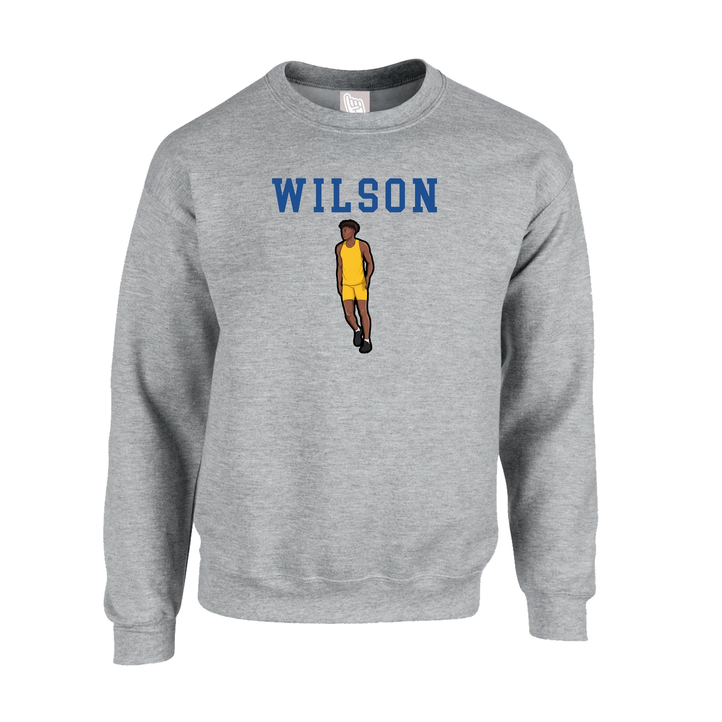 Fleece Crew — Shirsey in Grey