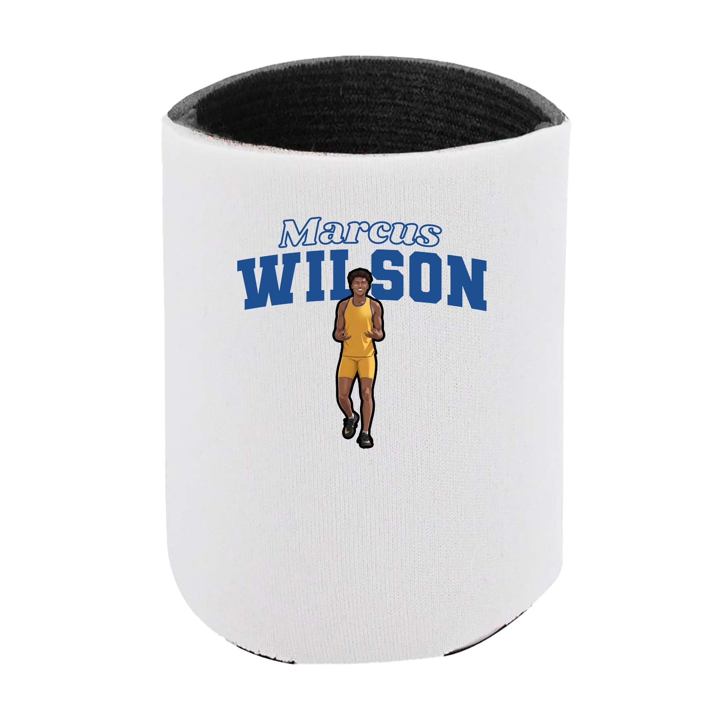 Can Holder — Name Arch in White