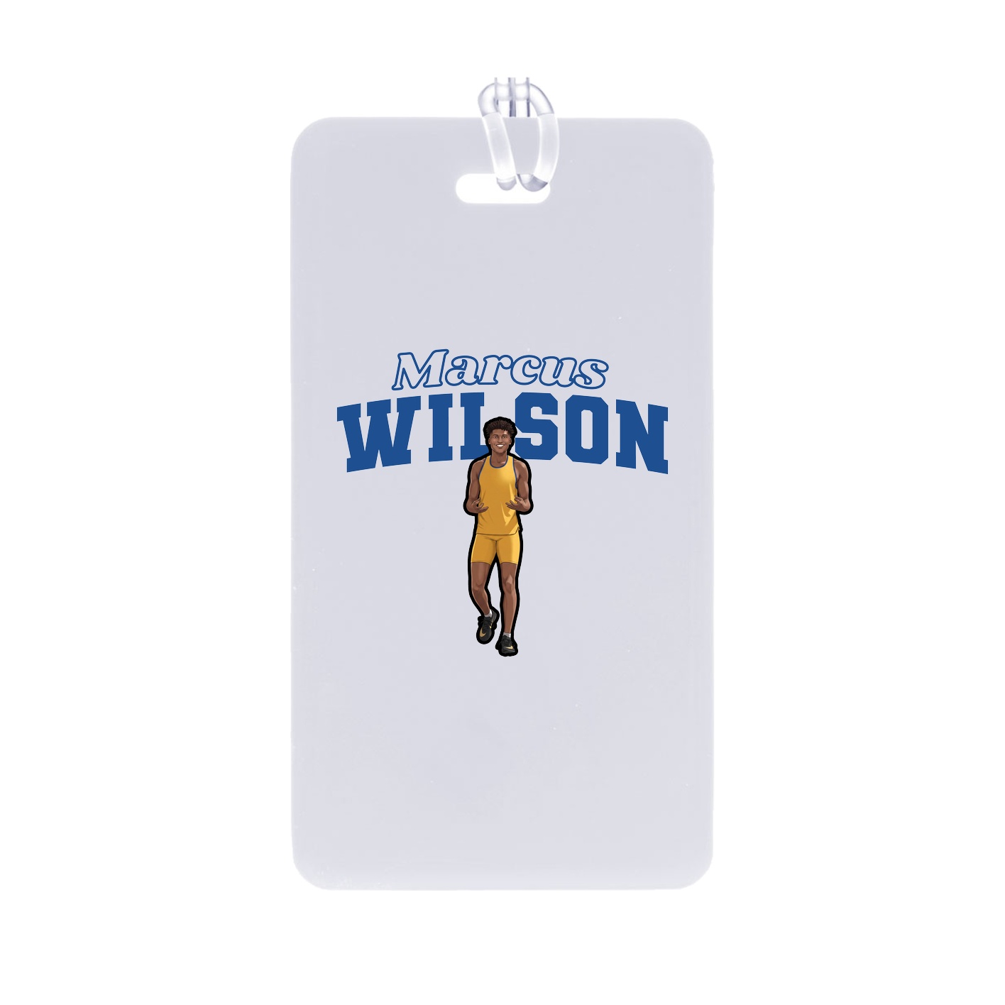 Bag Tag — Name Arch in Classic