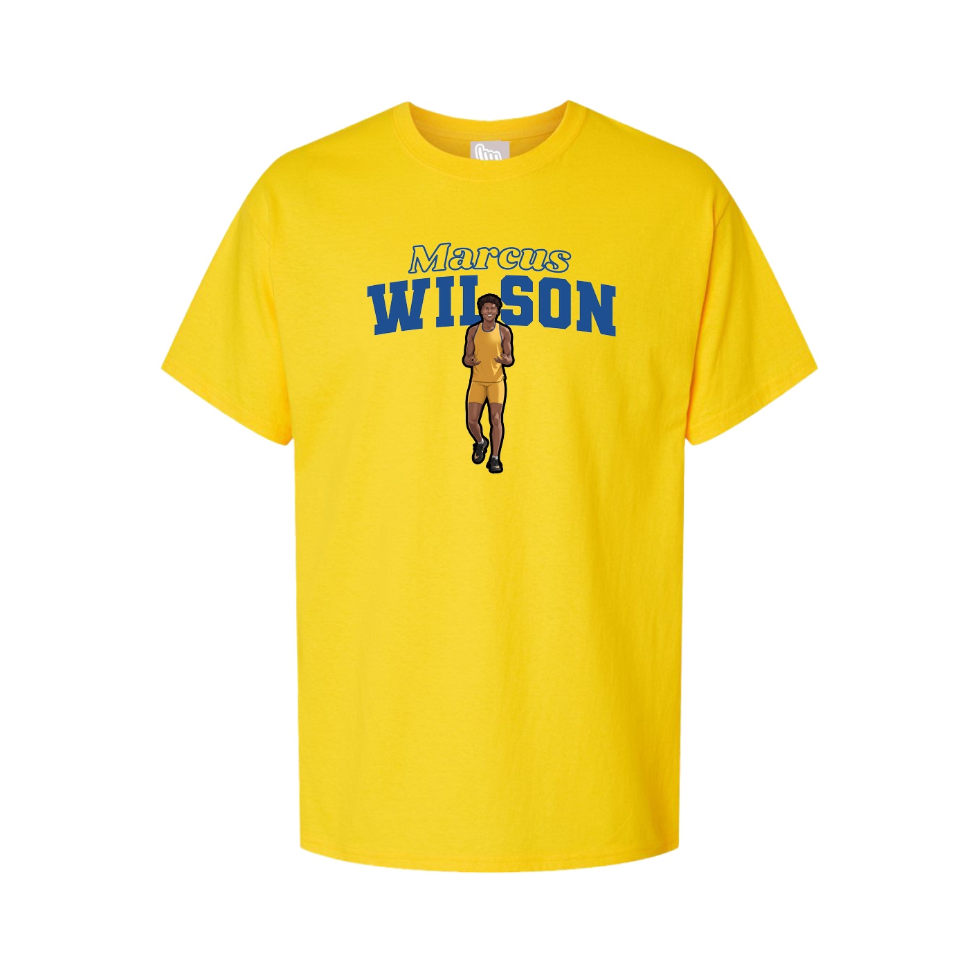Tee — Name Arch in Gold