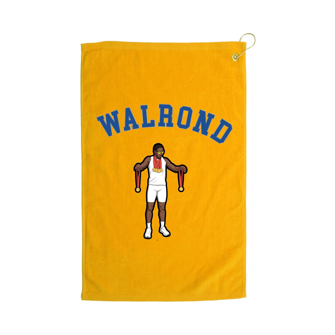 Golf Towel — Shirsey Arch in Gold
