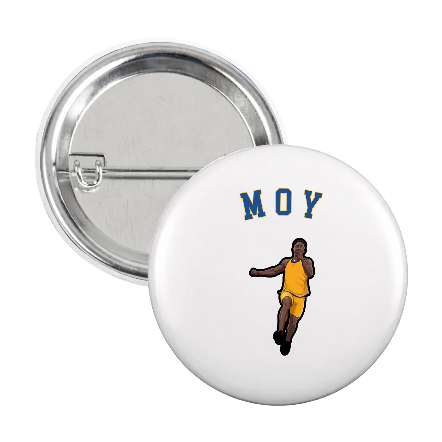Game Day Button — Shirsey Arch in White