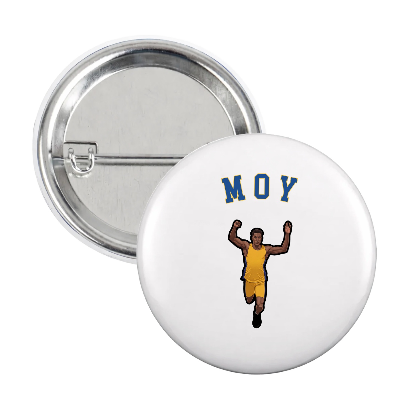 Game Day Button — Shirsey Arch in White