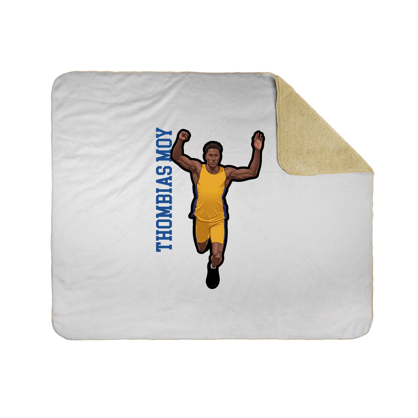 50x60 Sherpa Lined Throw Blanket