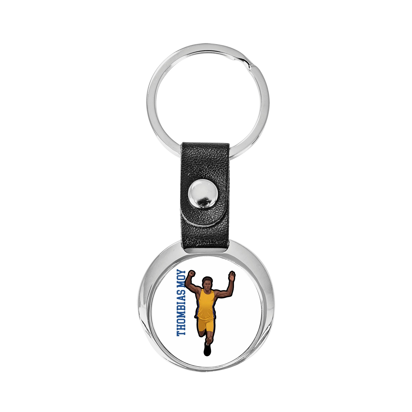 Key Chain — Name Vertical in Classic