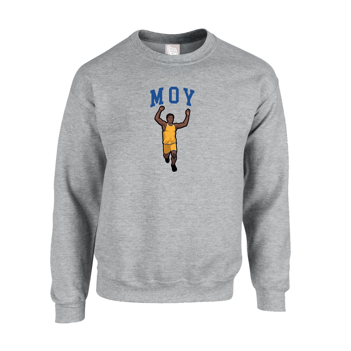 Fleece Crew — Shirsey in Grey