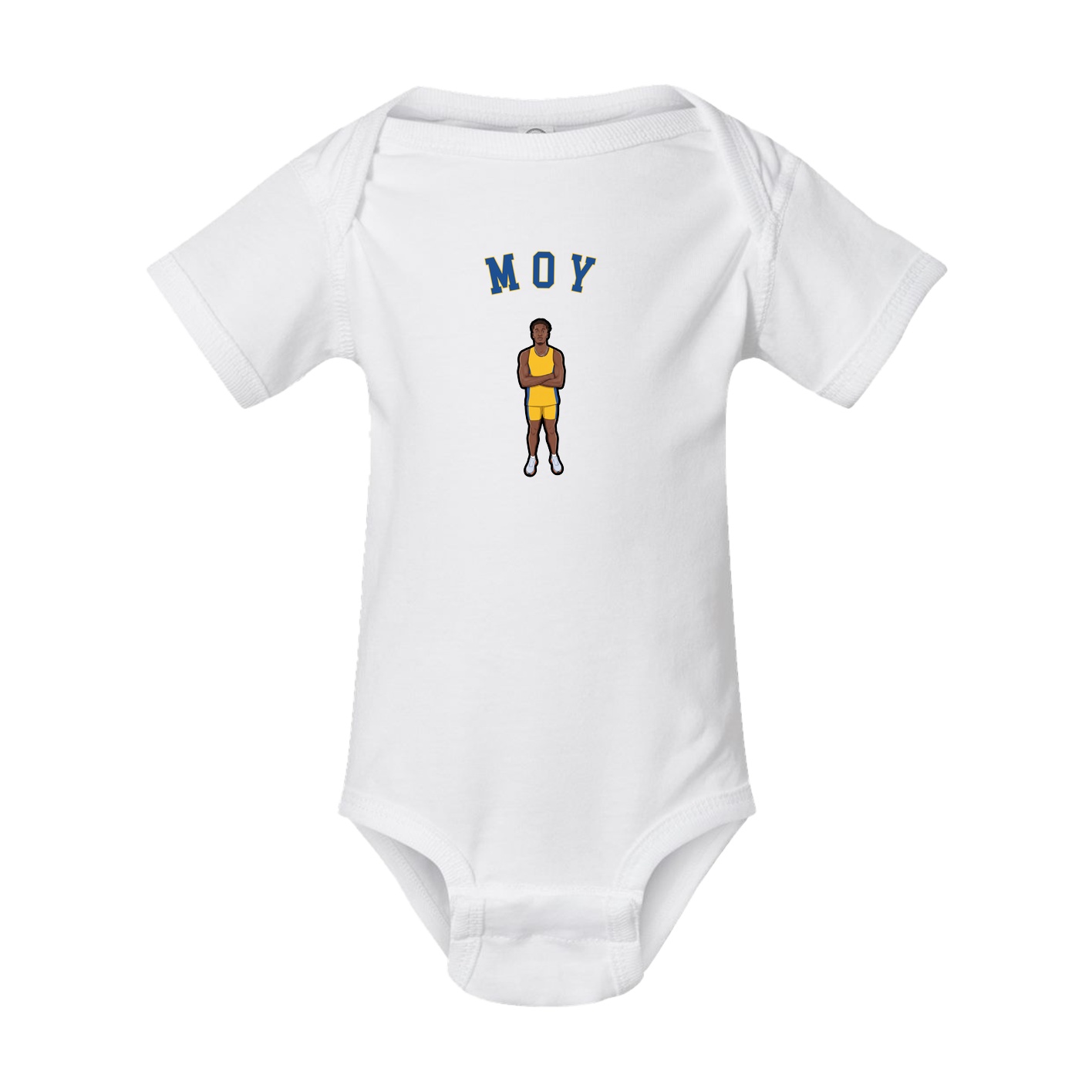 Baby Onesie — Shirsey Arch in White
