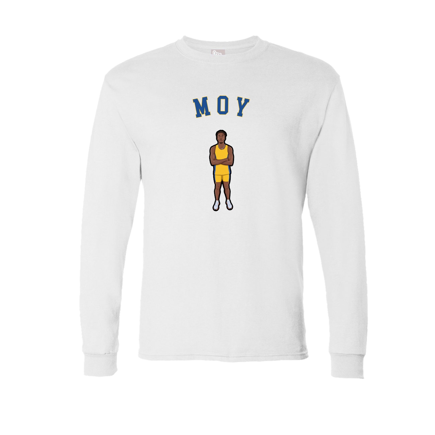 Long Sleeve Tee — Shirsey Arch in White