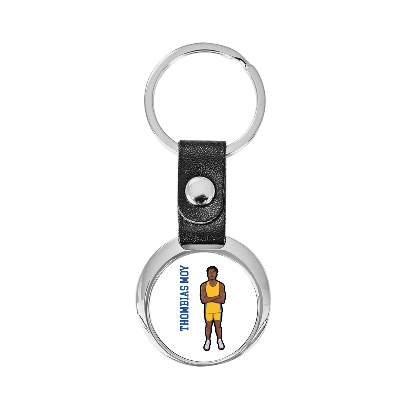 Key Chain — Name Vertical in Classic