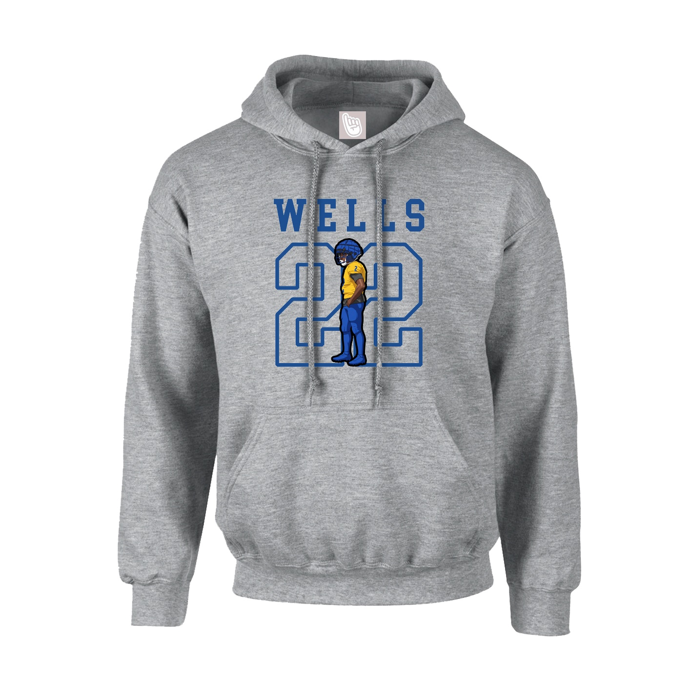 Hoodie — Shirsey in Grey