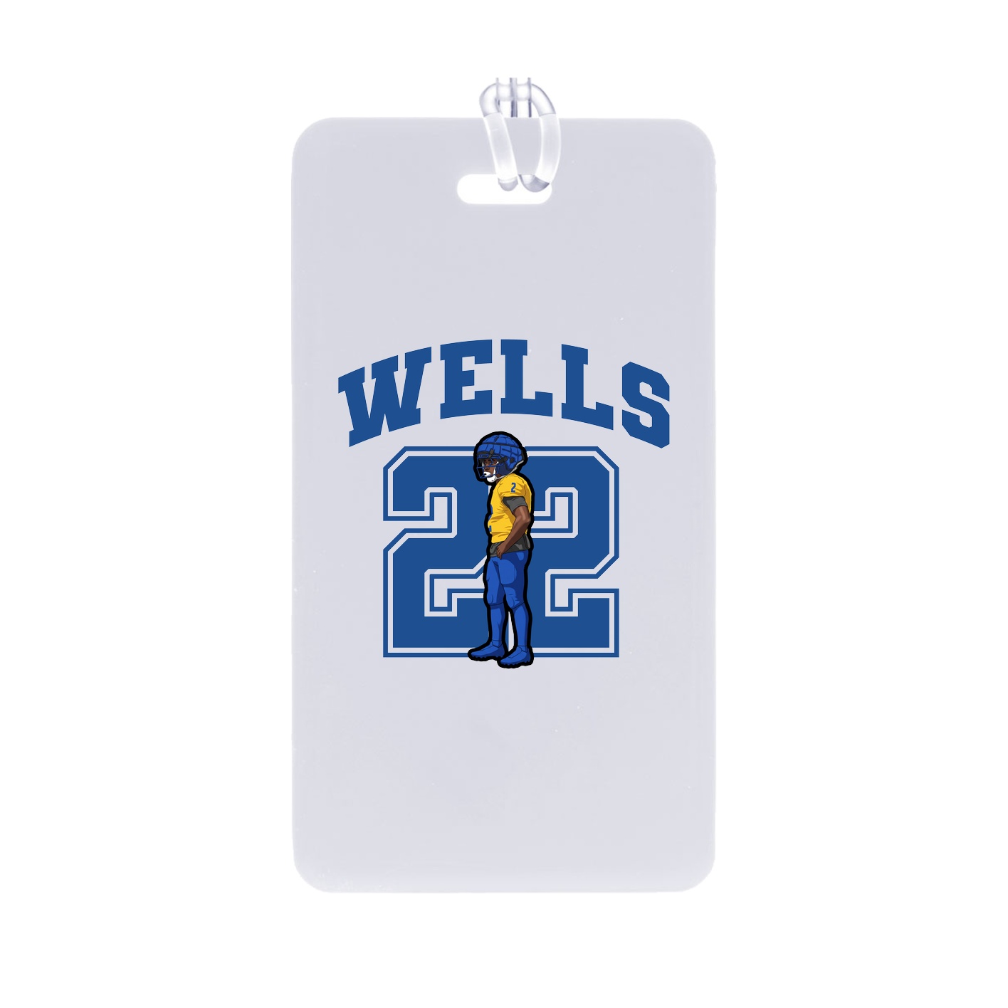 Bag Tag — Number in Classic