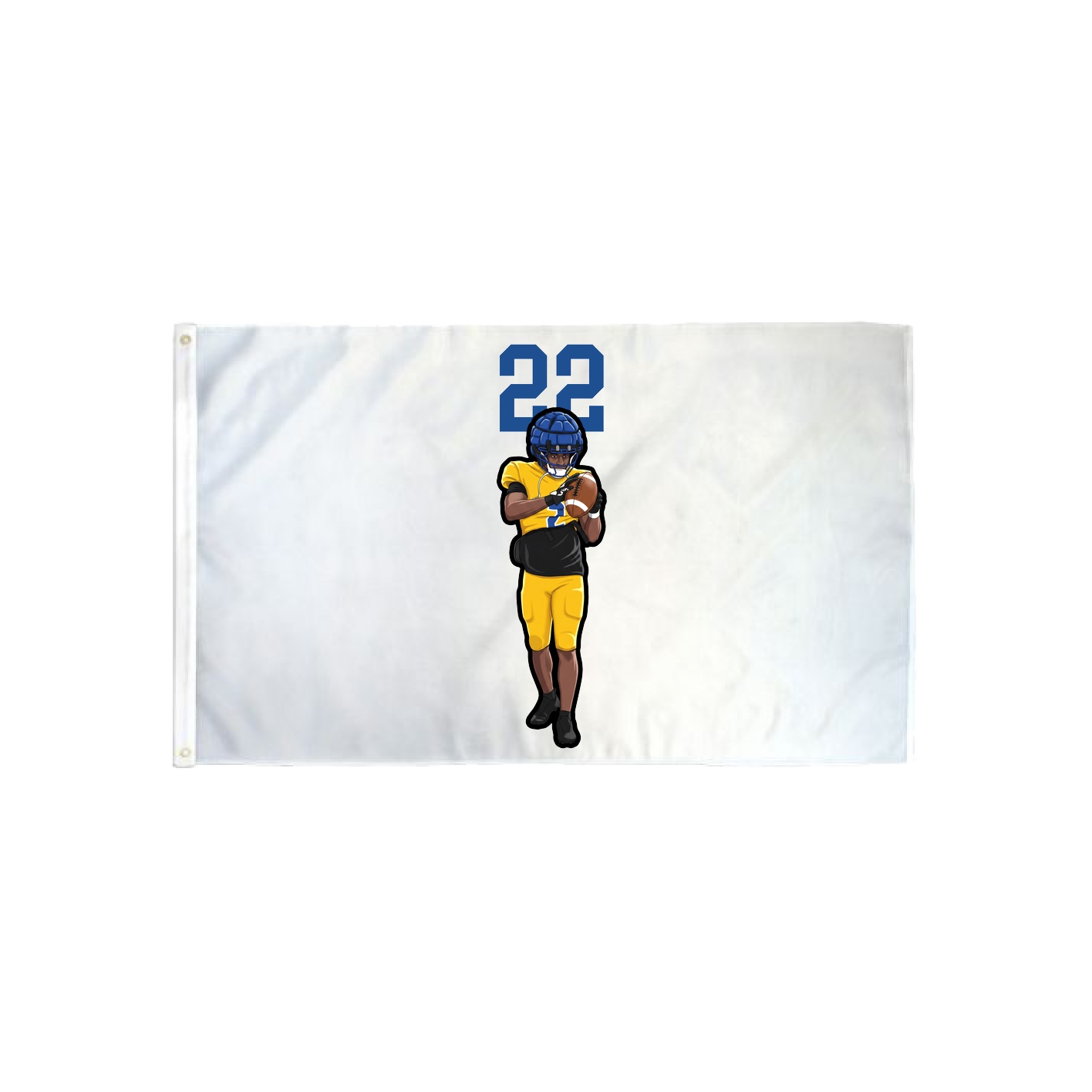 3x5 Flag — Number Top in Classic
