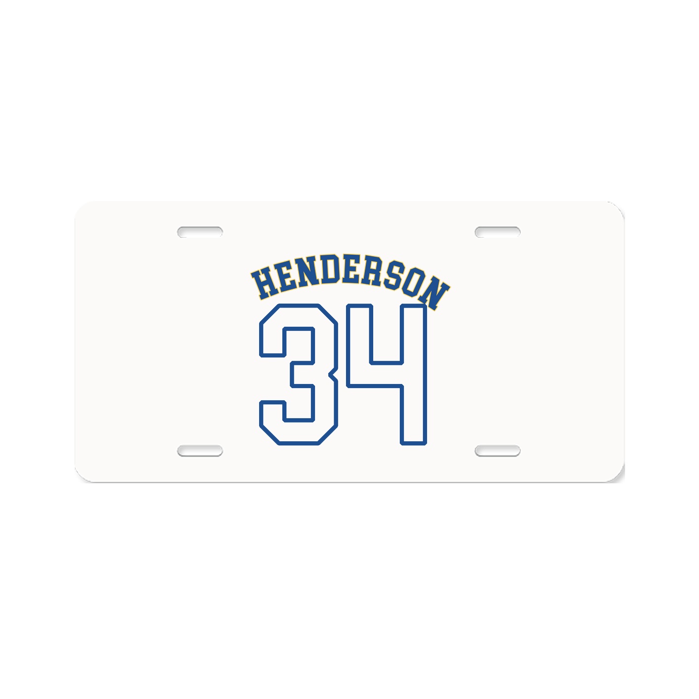 License Plate — Shirsey Arch in Classic