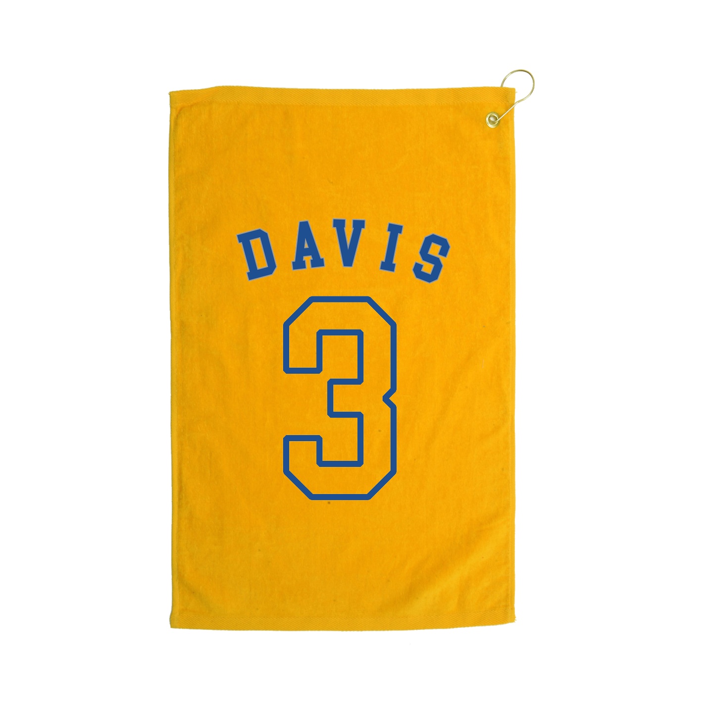 Golf Towel — Shirsey Arch in Gold