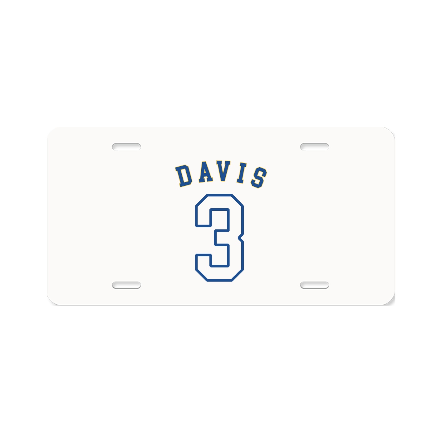 License Plate — Shirsey Arch in Classic
