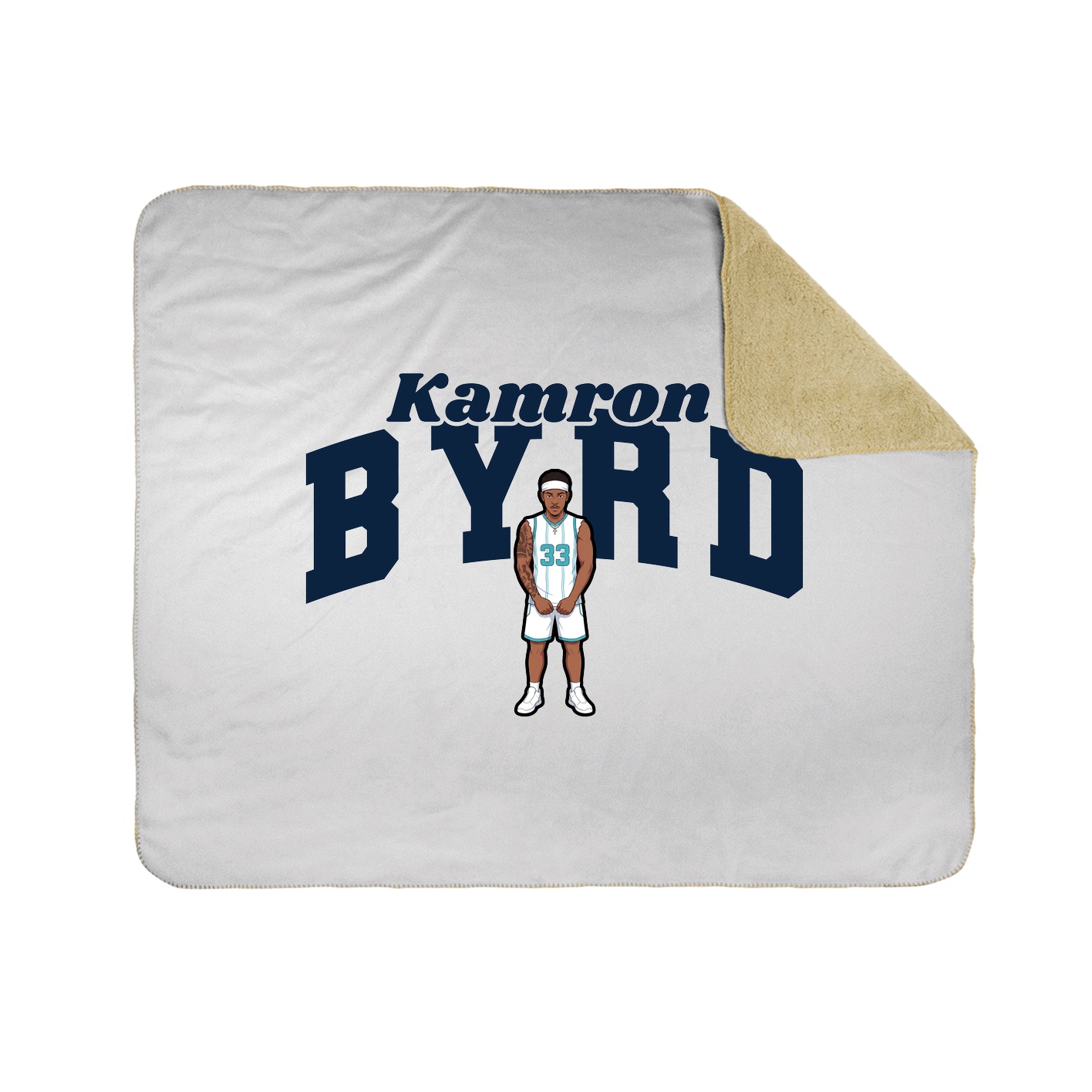 Throw Blanket — Signature Arch in White