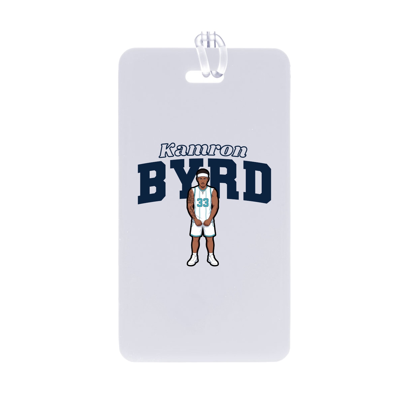 Bag Tag — Name Arch in Classic