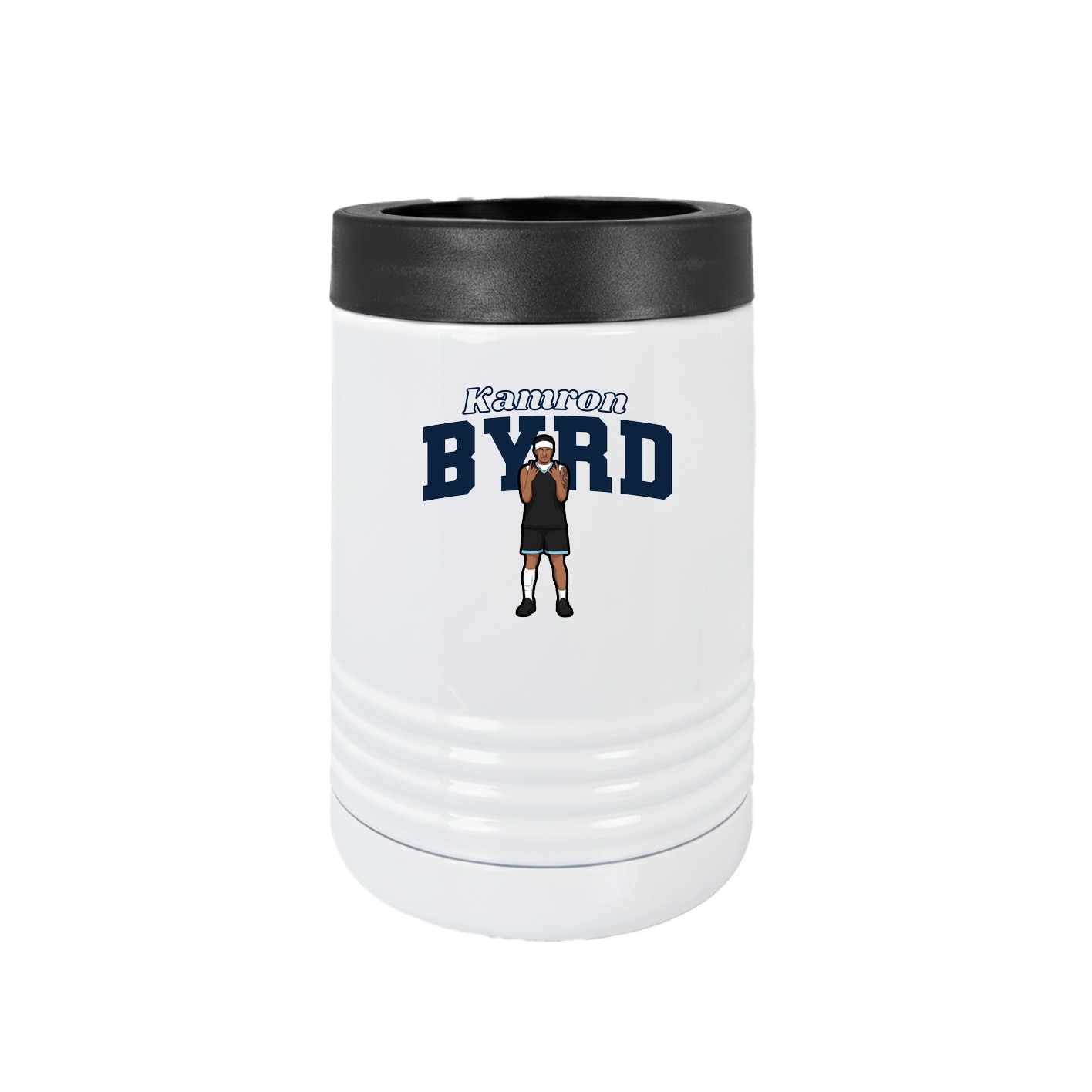 Beverage Holder — Name Arch in White