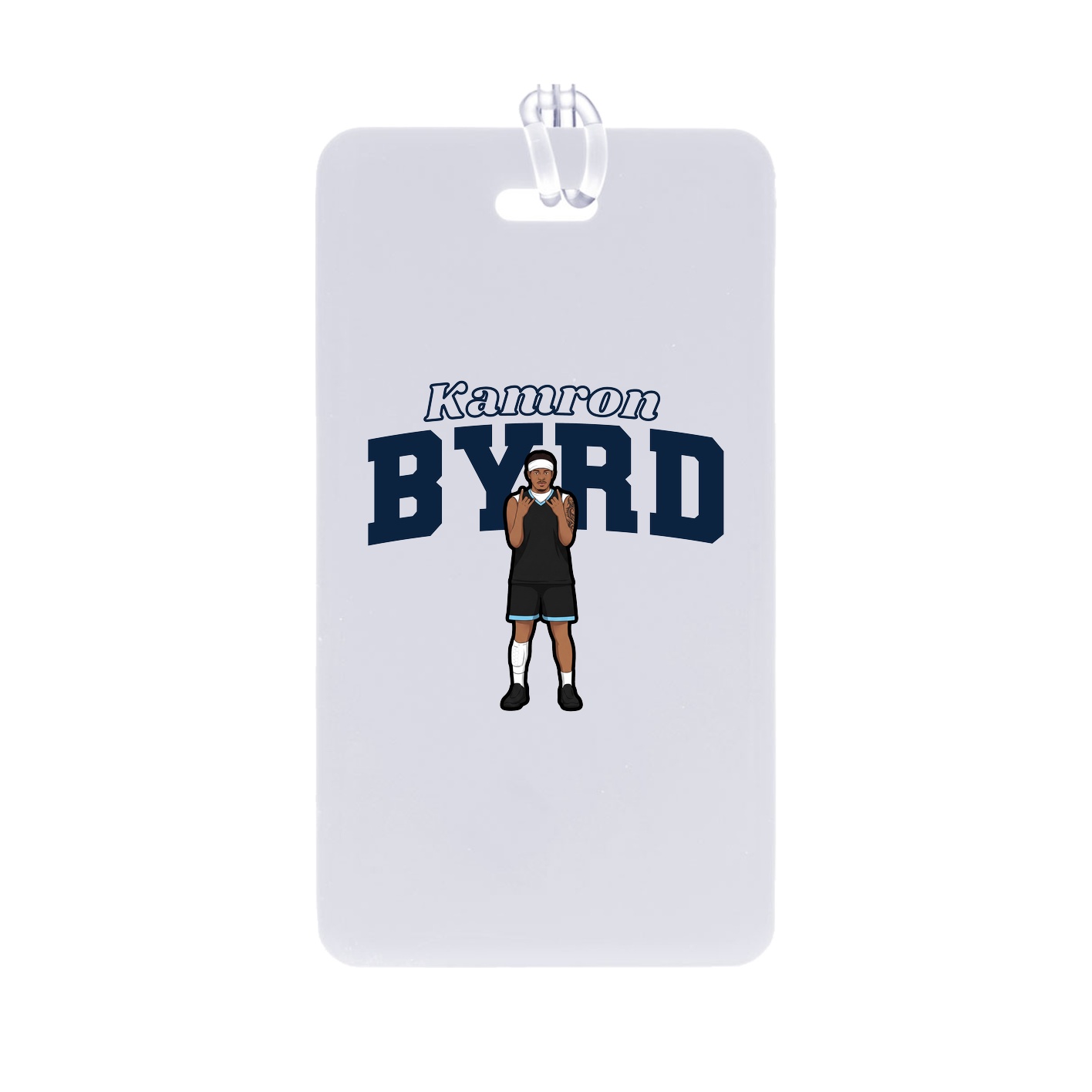 Bag Tag — Name Arch in Classic