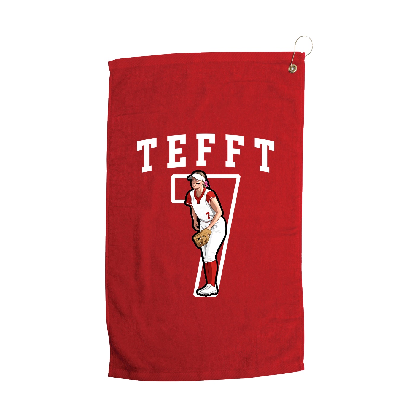 Golf Towel — Shirsey in Red