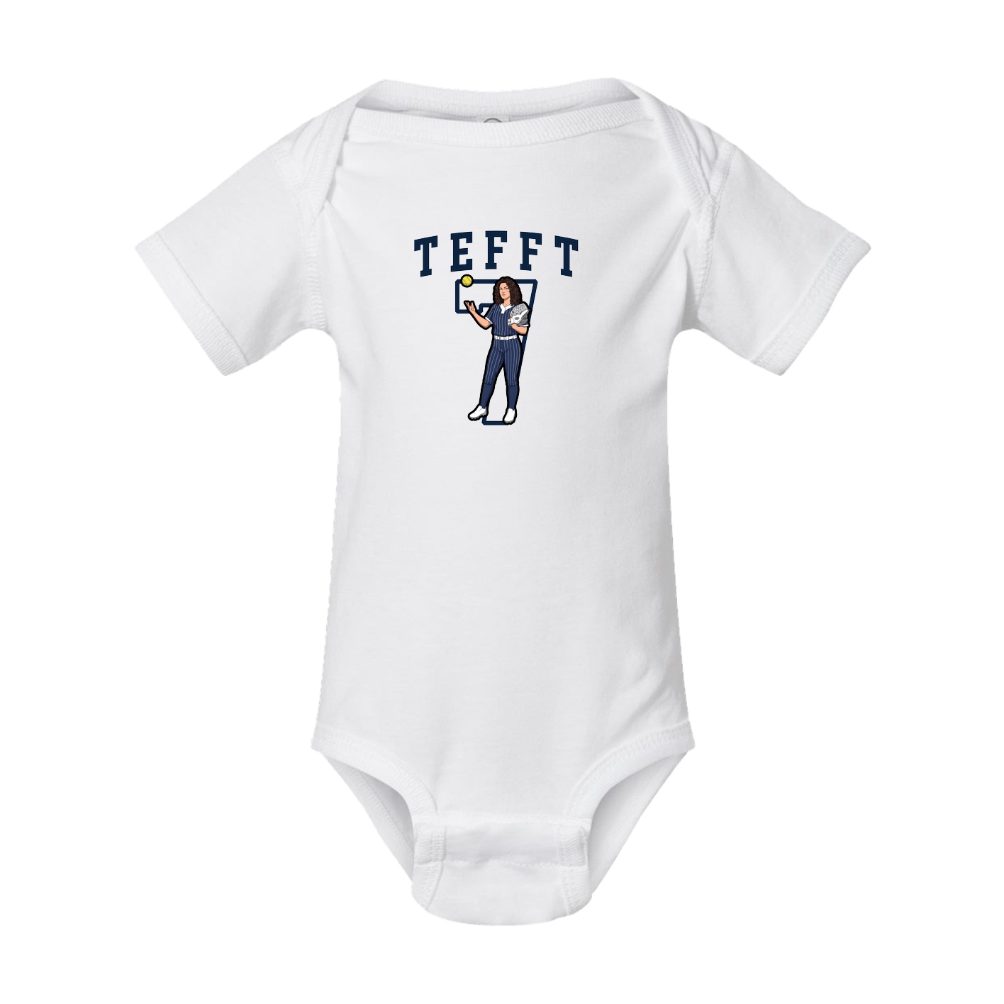 Baby Onesie — Shirsey in White