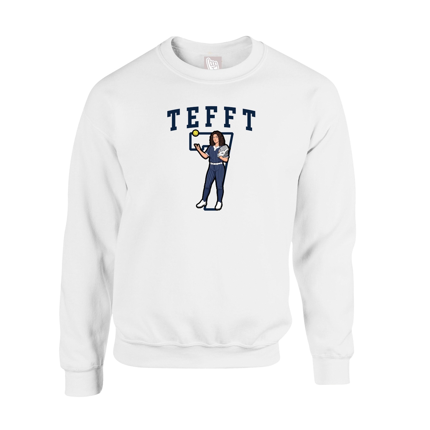 Fleece Crew — Shirsey in White