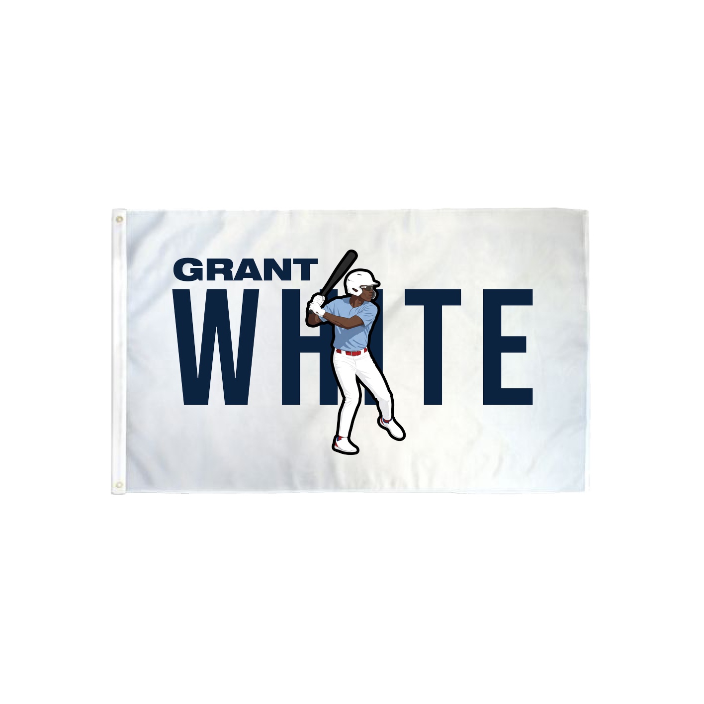 3x5 Flag — Player Name in Classic