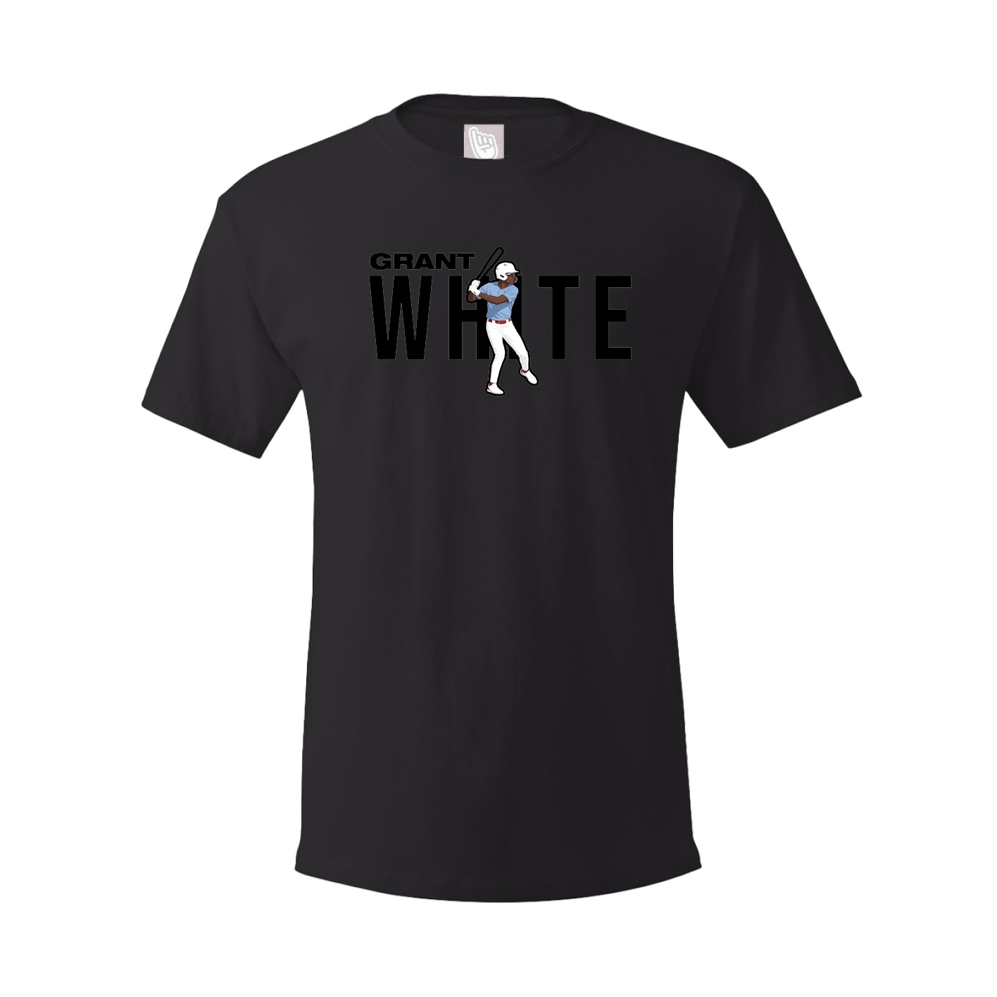Youth Tee — Player Name in Black
