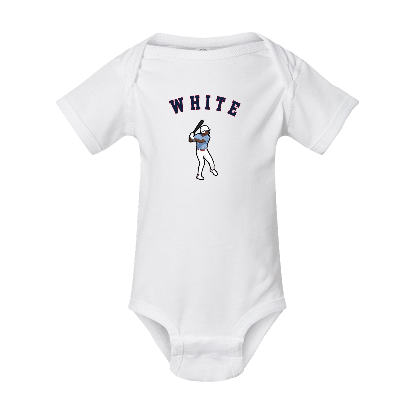 Baby Onesie — Shirsey Arch in White