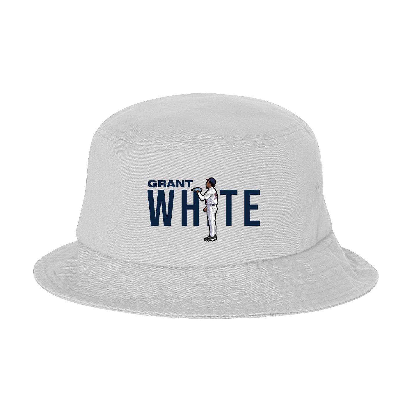 Bucket Cap — Player Name in White
