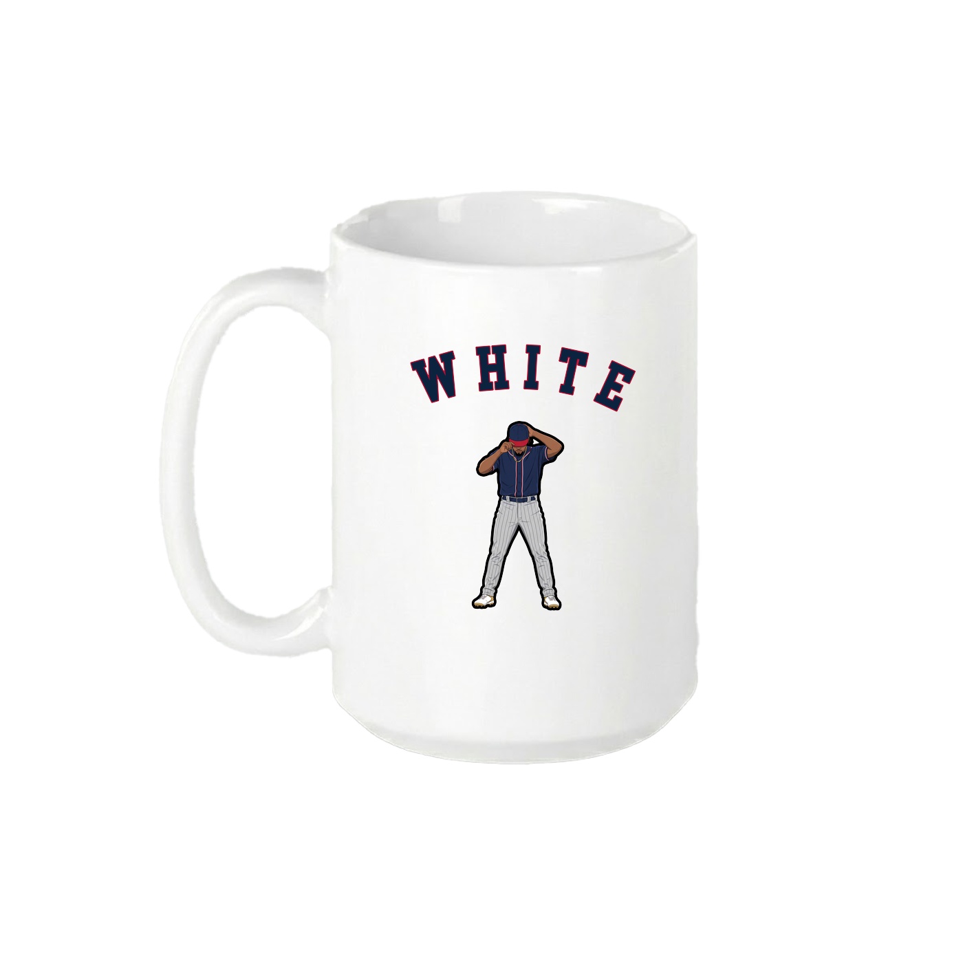 15oz Coffee Mug — Shirsey Arch in White
