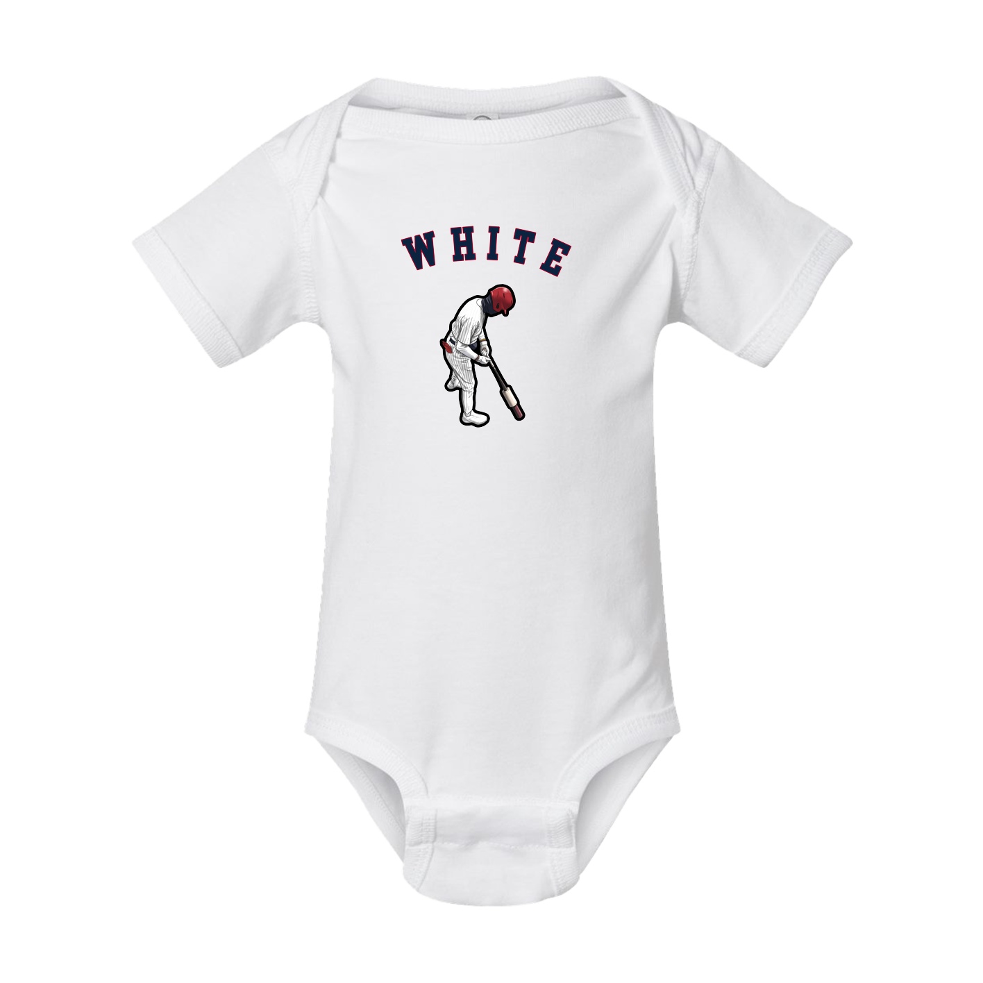 Baby Onesie — Shirsey Arch in White