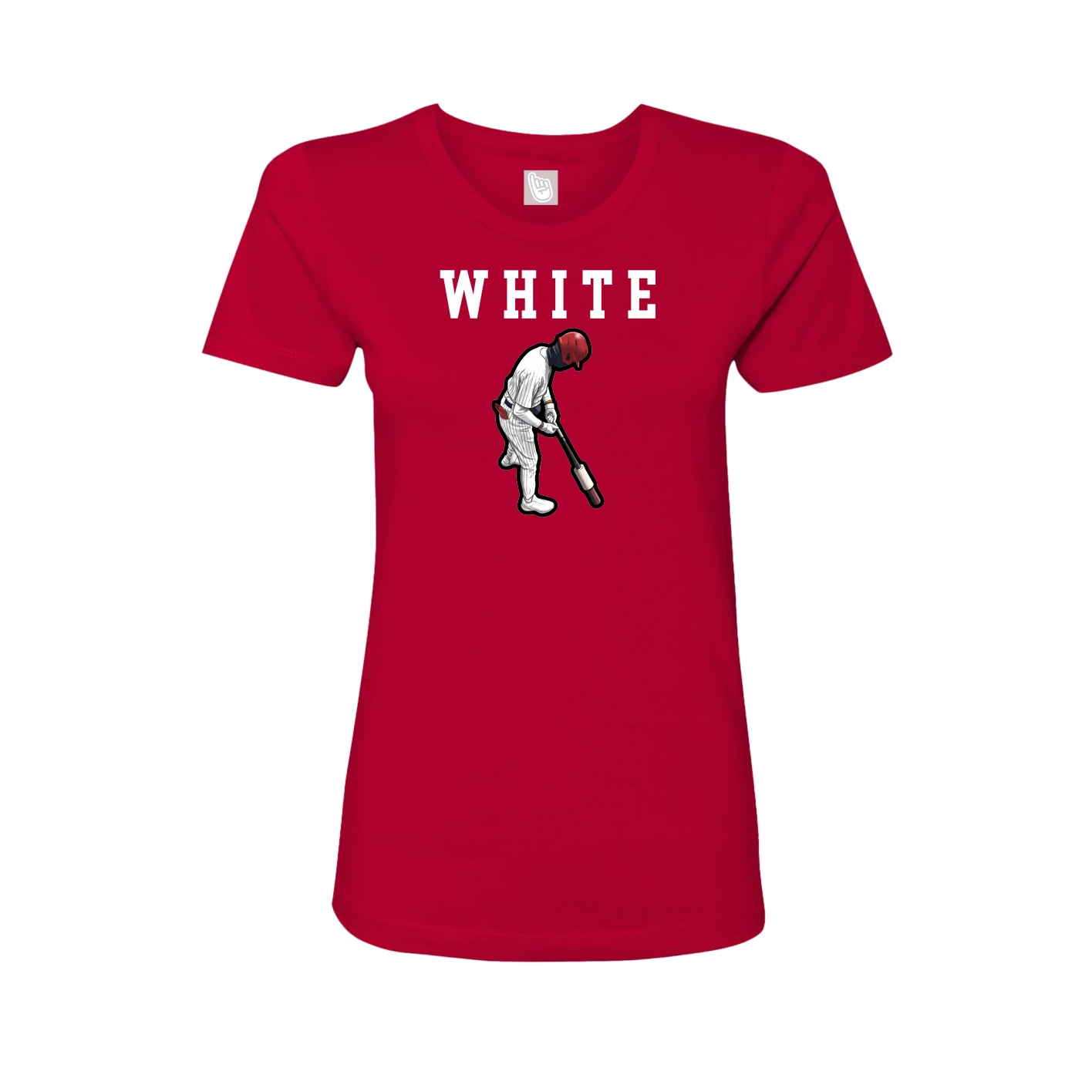 Fitted Women's Tee — Shirsey in Red