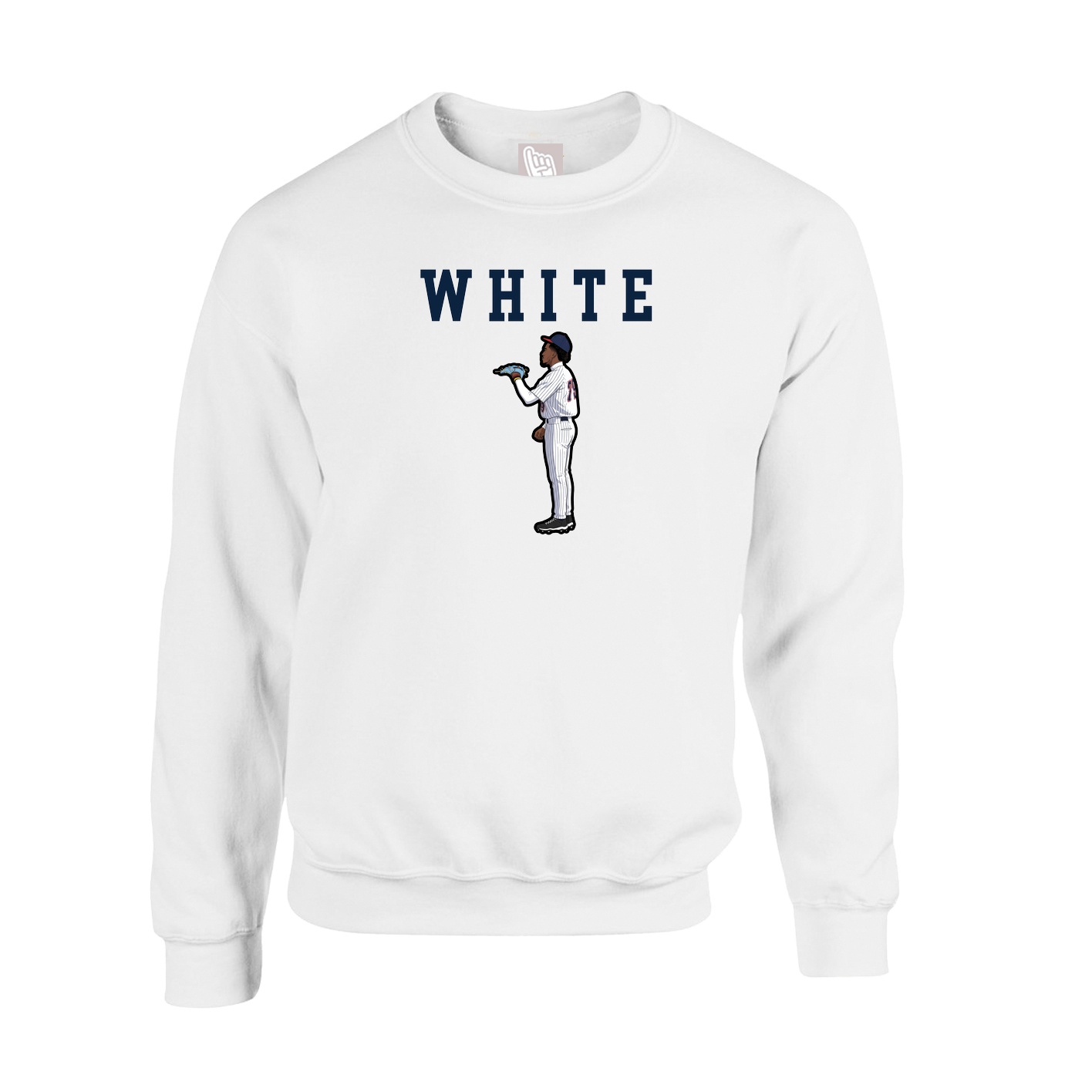Fleece Crew — Shirsey in White