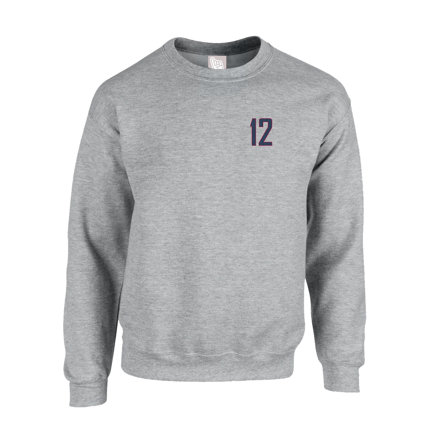 Fleece Crew — Front Shirsy in Grey