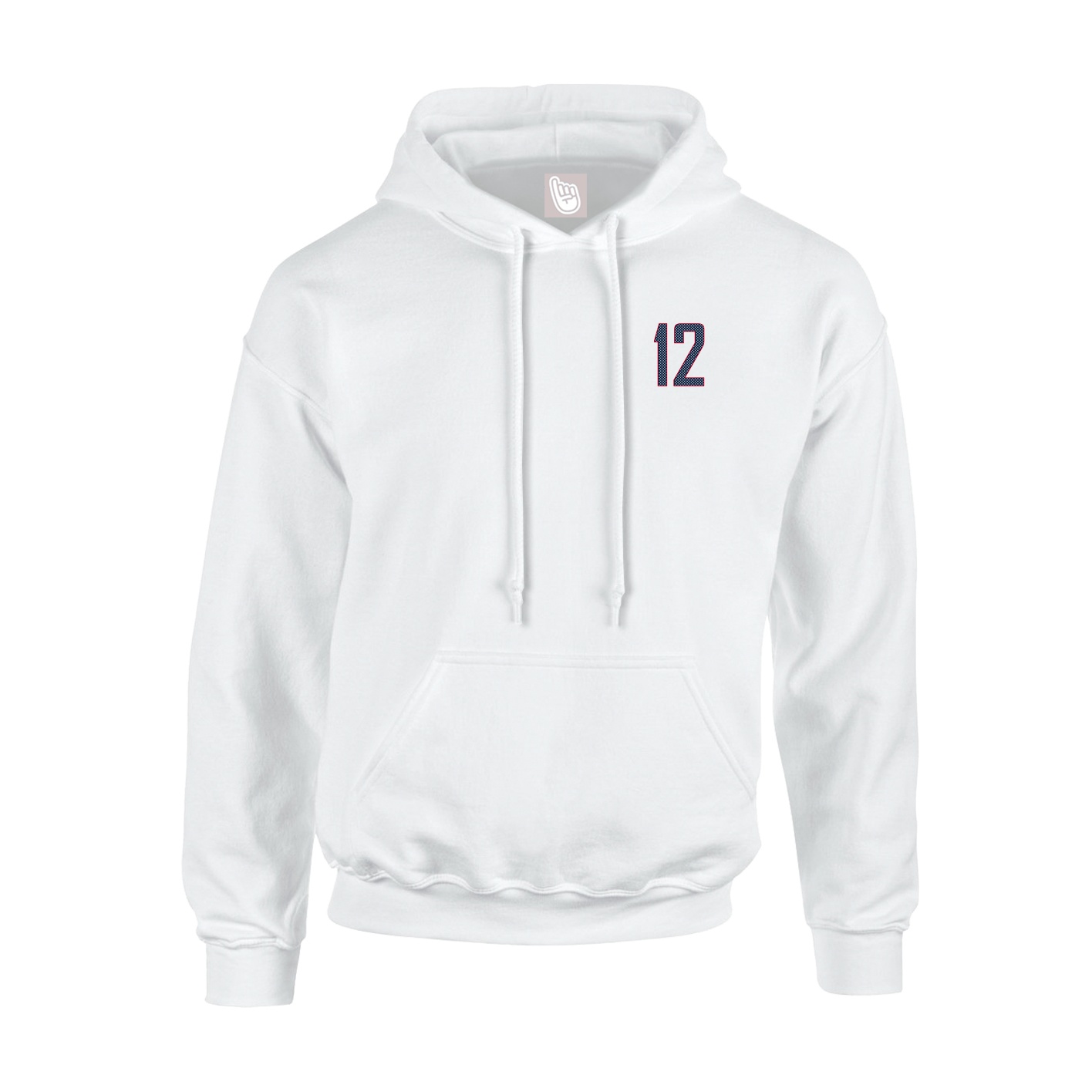 Youth Hoodie — Front Shirsy in White