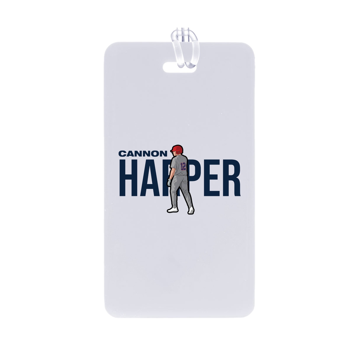 Bag Tag — Player Name in Classic