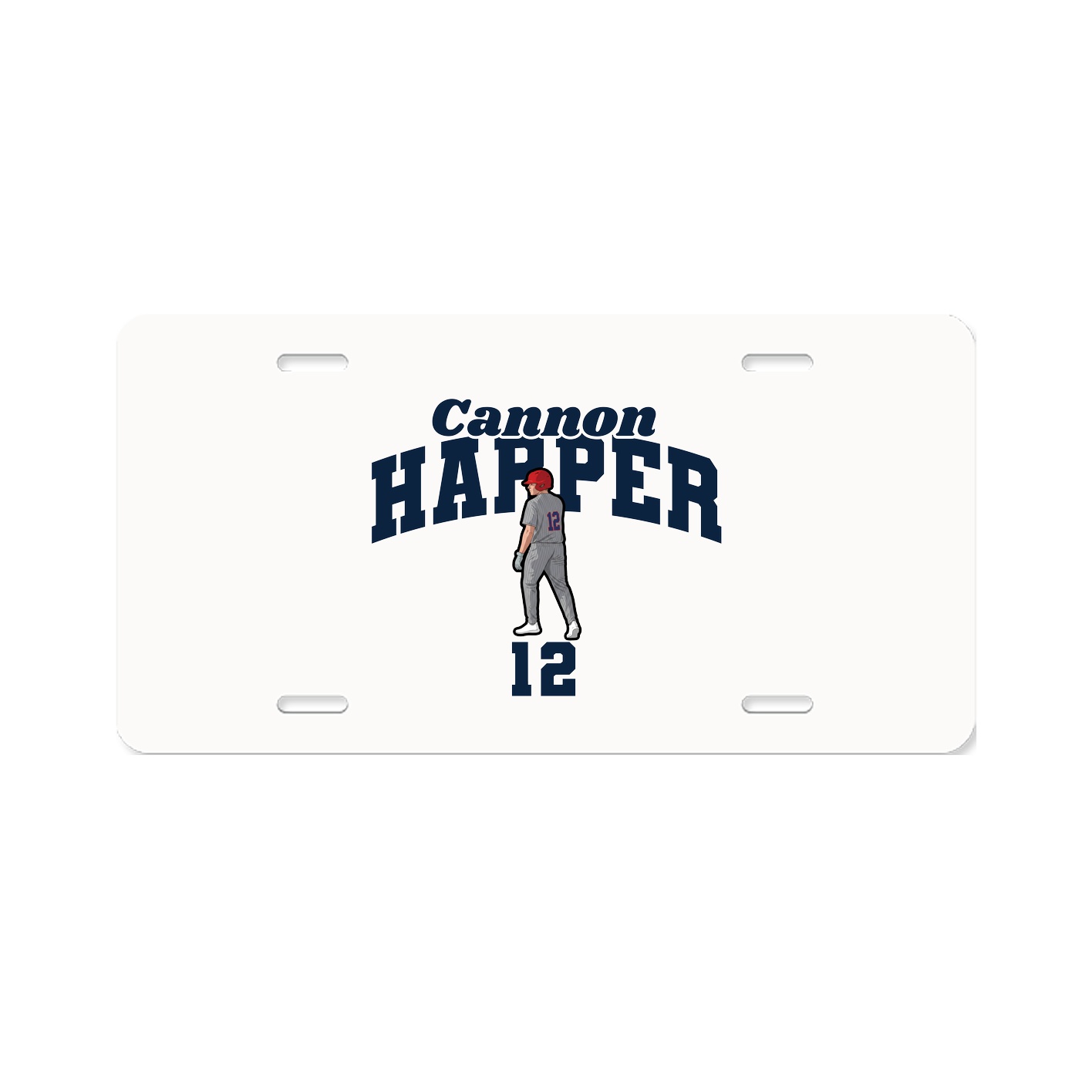 License Plate — Signature Arch in Classic