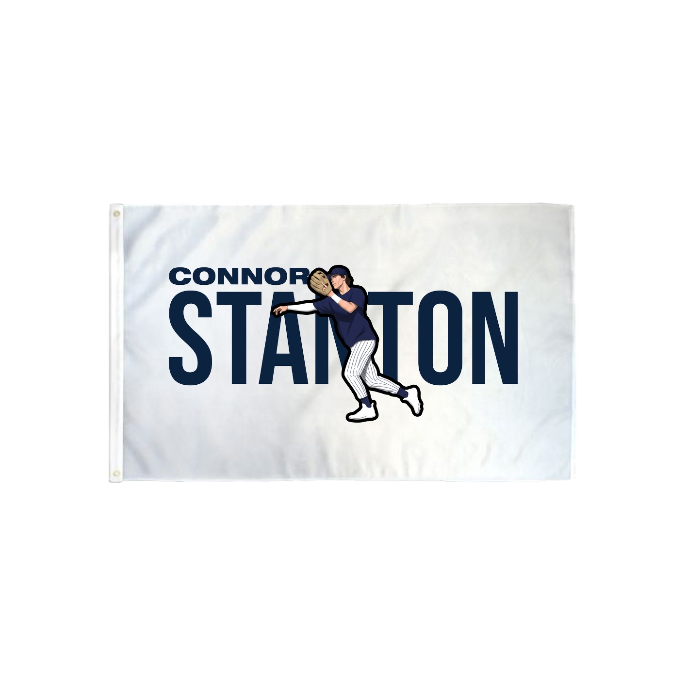 3x5 Flag — Player Name in Classic