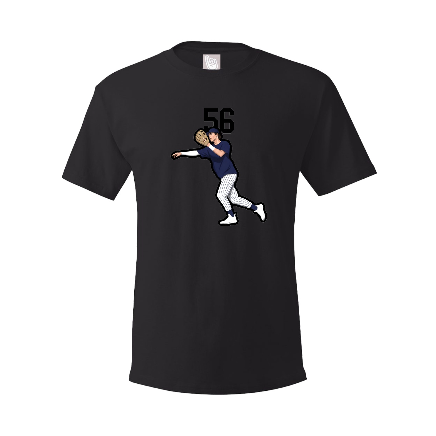 Tee — Number Top in Black