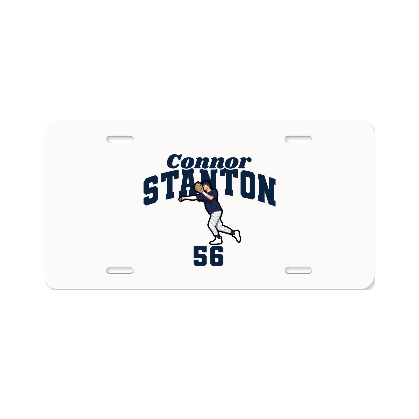 License Plate — Signature Arch in Classic
