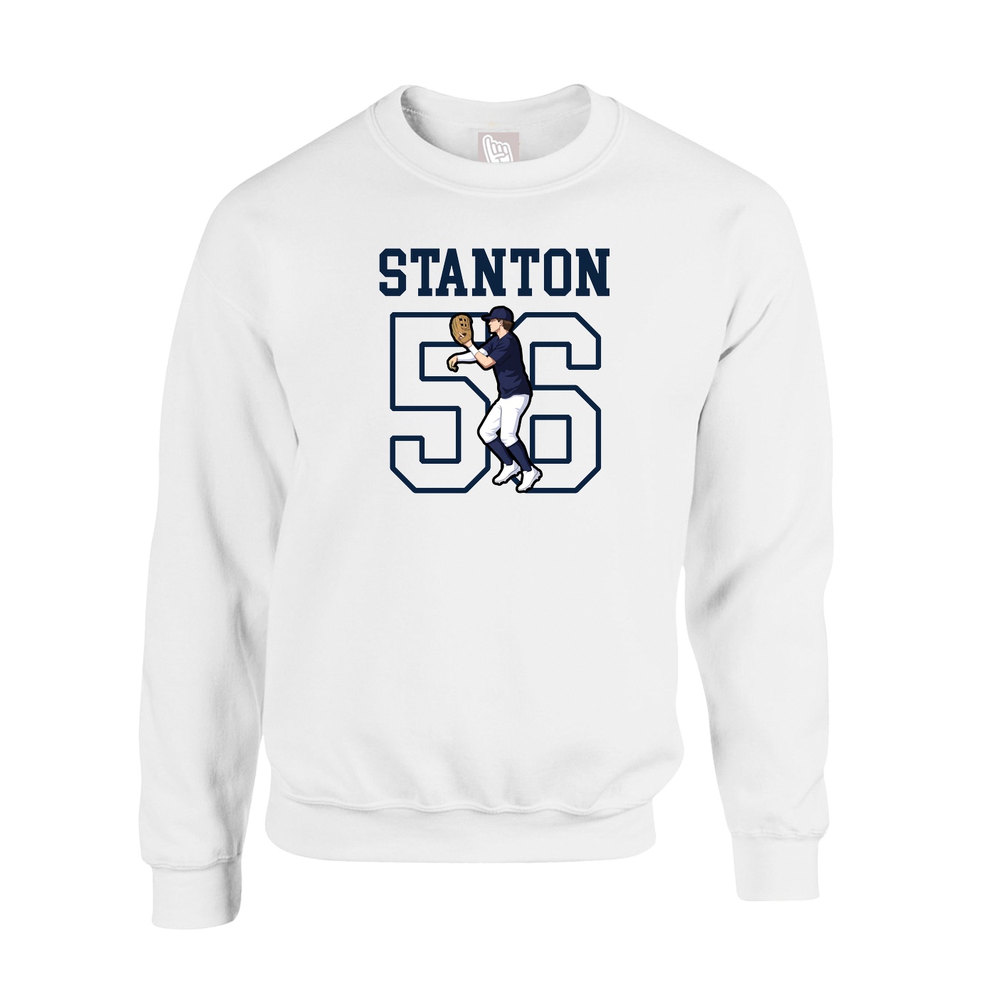 Fleece Crew — Shirsey in White