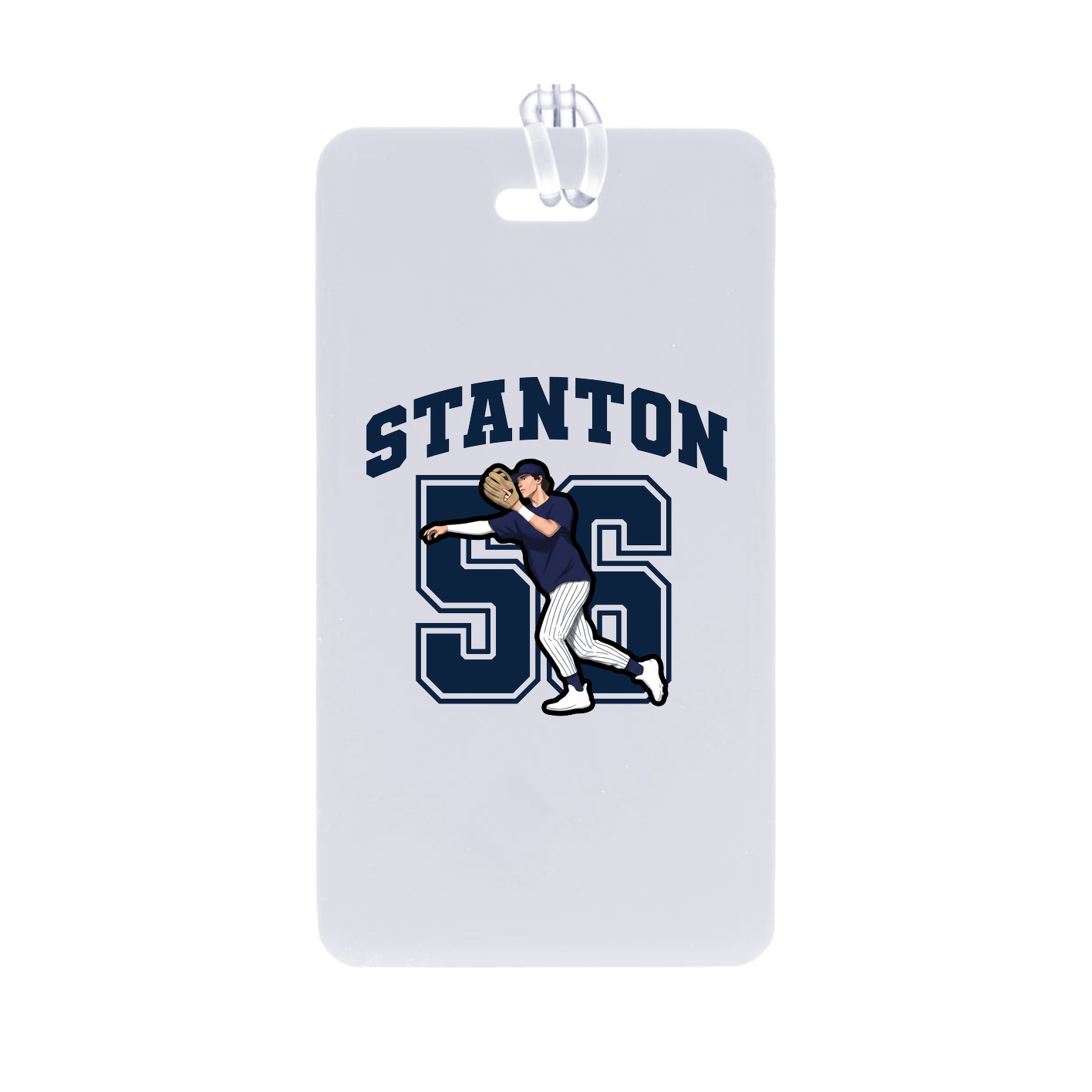 Bag Tag — Number in Classic